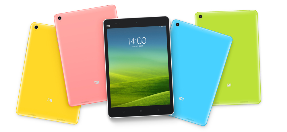 Xiaomi Tablet colores