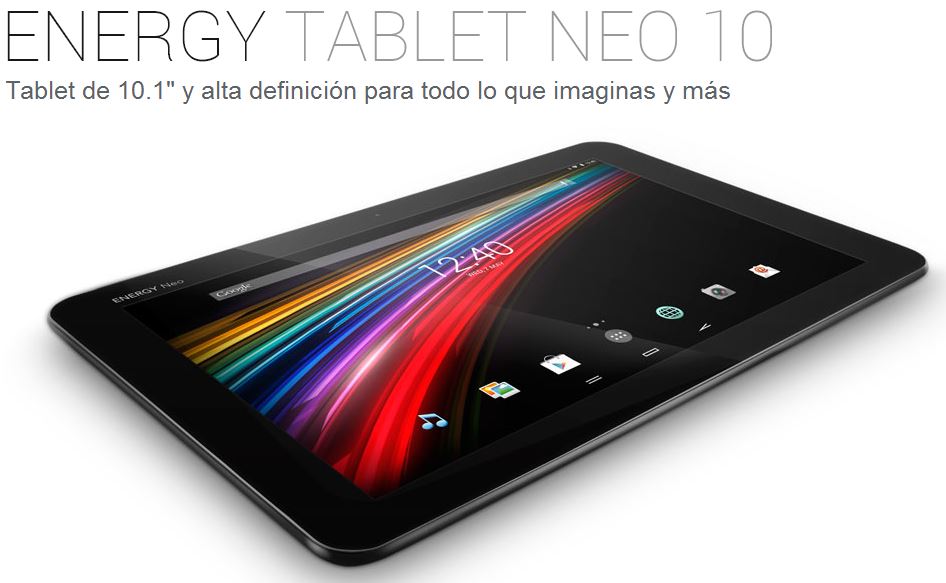 Energy Tablet Neo 10