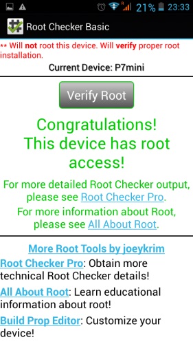 Root Checker