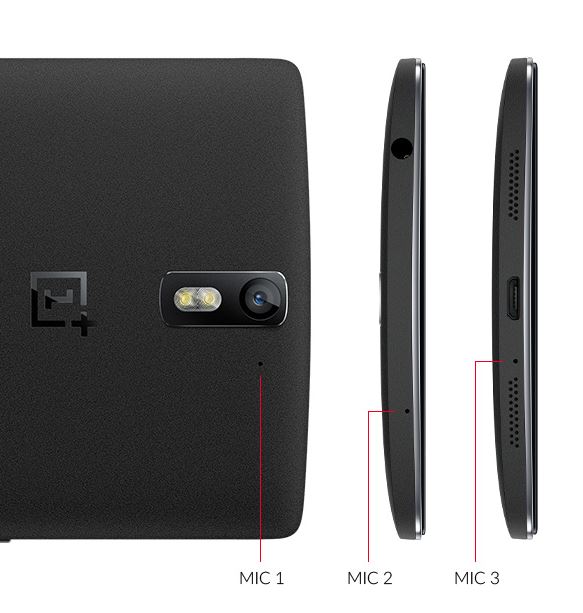 OnePlus One microfonos