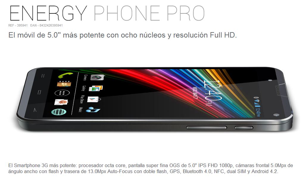 Energy Phone Pro