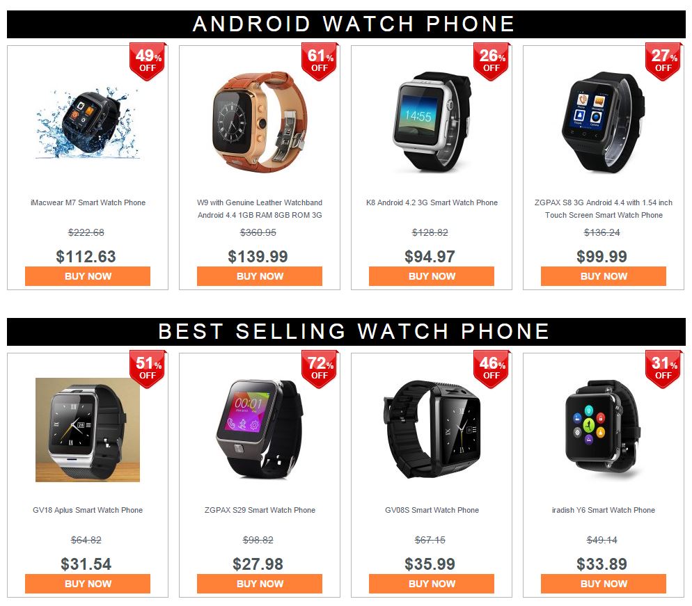 Smart Watch Phone Promotion