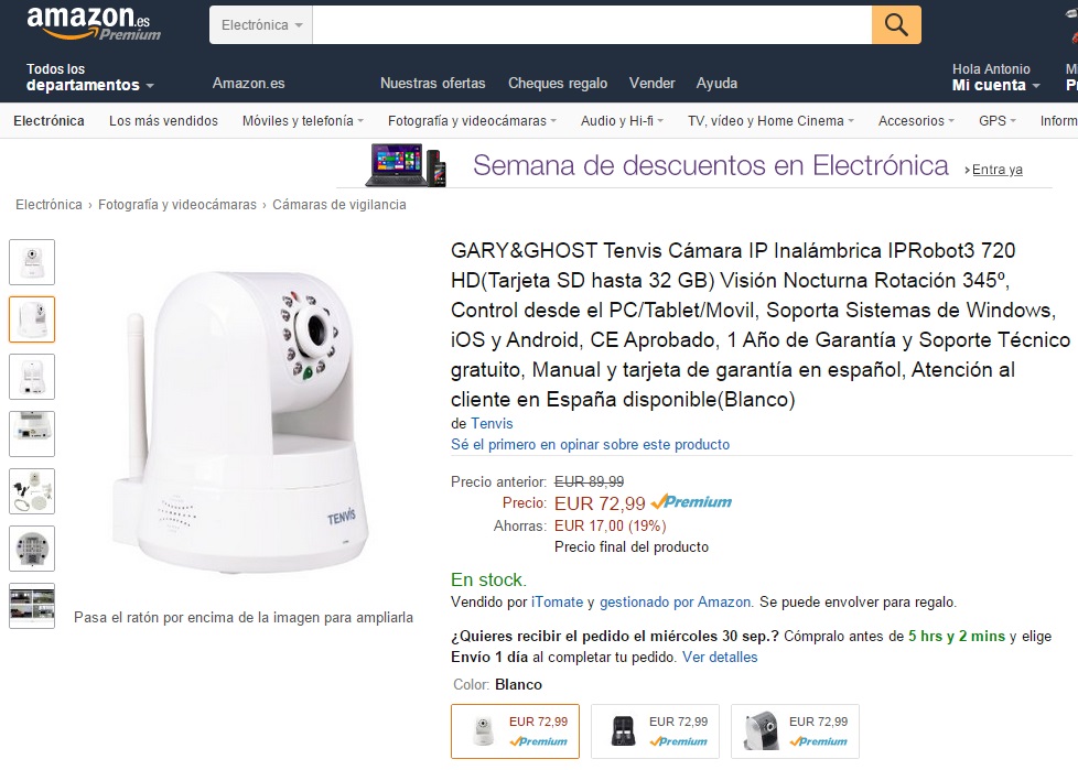 Tenvis Amazon