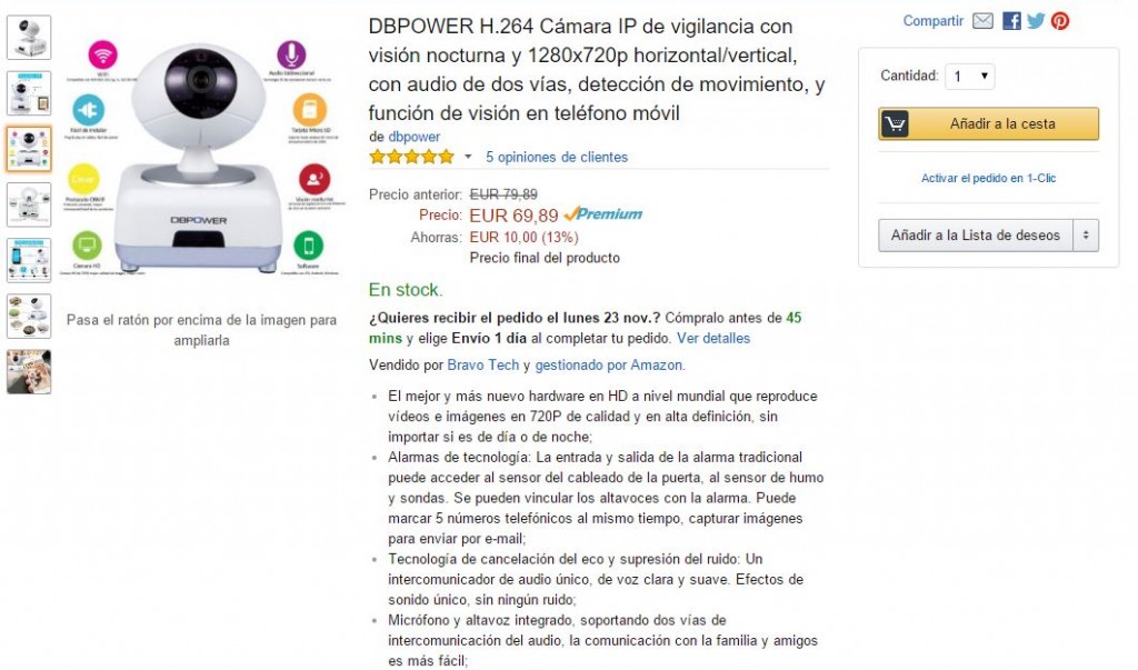 Camara DBPOWER