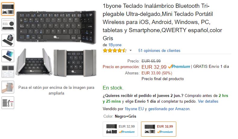 1byone Teclado