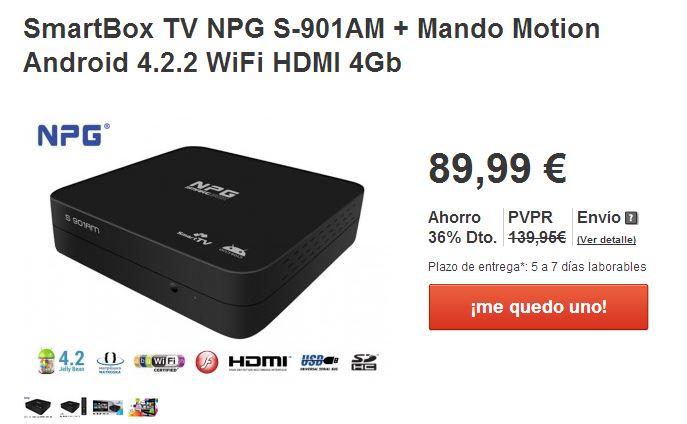 Smart TV NPG SmartBox